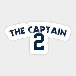 The Captain, 2 Design Sticker